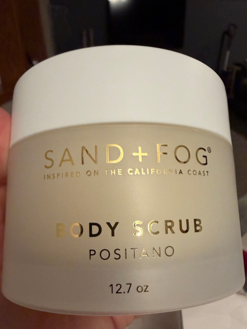 SAND+FOG Positano Body Scrub — White